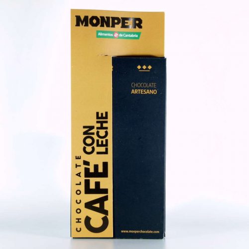 CHOCOLATE CAFE CON LECHE 85 GRS MONPER