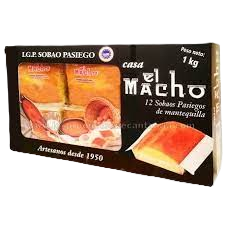 Sobaos el Macho-pakket van 12 eenheden 1kg